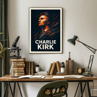 Charlie Kirk Portrait Poster