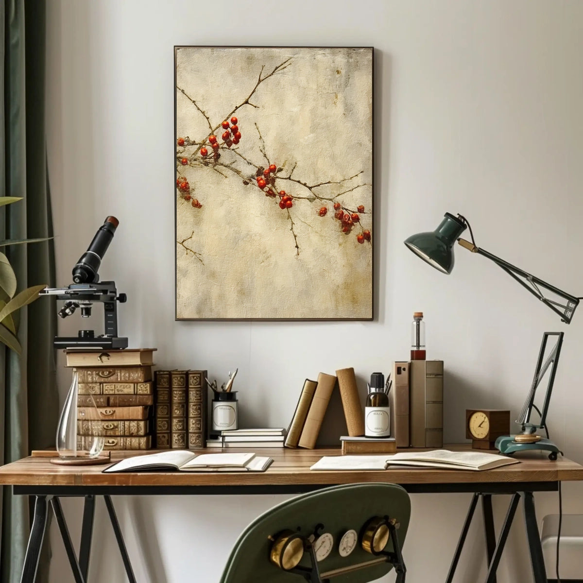 Winter Berries Poster