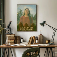 Saint Lydia Purpuraria Poster