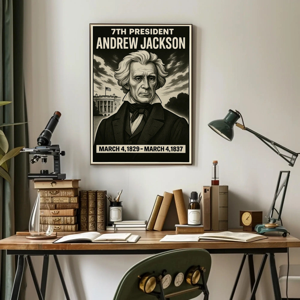 Andrew Jackson 7Th President Poster