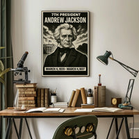 Andrew Jackson 7Th President Poster