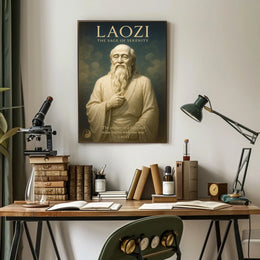 Laozi The Sage Of Serenity Poster