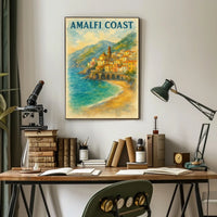 Amalfi Coast Scenic Beauty Poster
