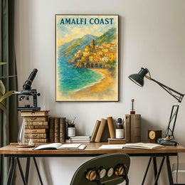 Amalfi Coast Scenic Beauty Poster