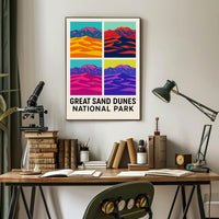 Great Sand Dunes National Park Poster PosterGoat