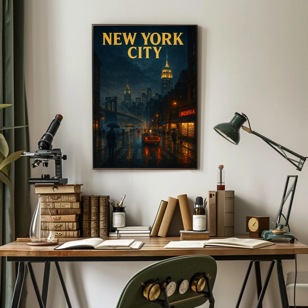 New York City Nights Poster