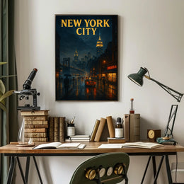 New York City Nights Poster