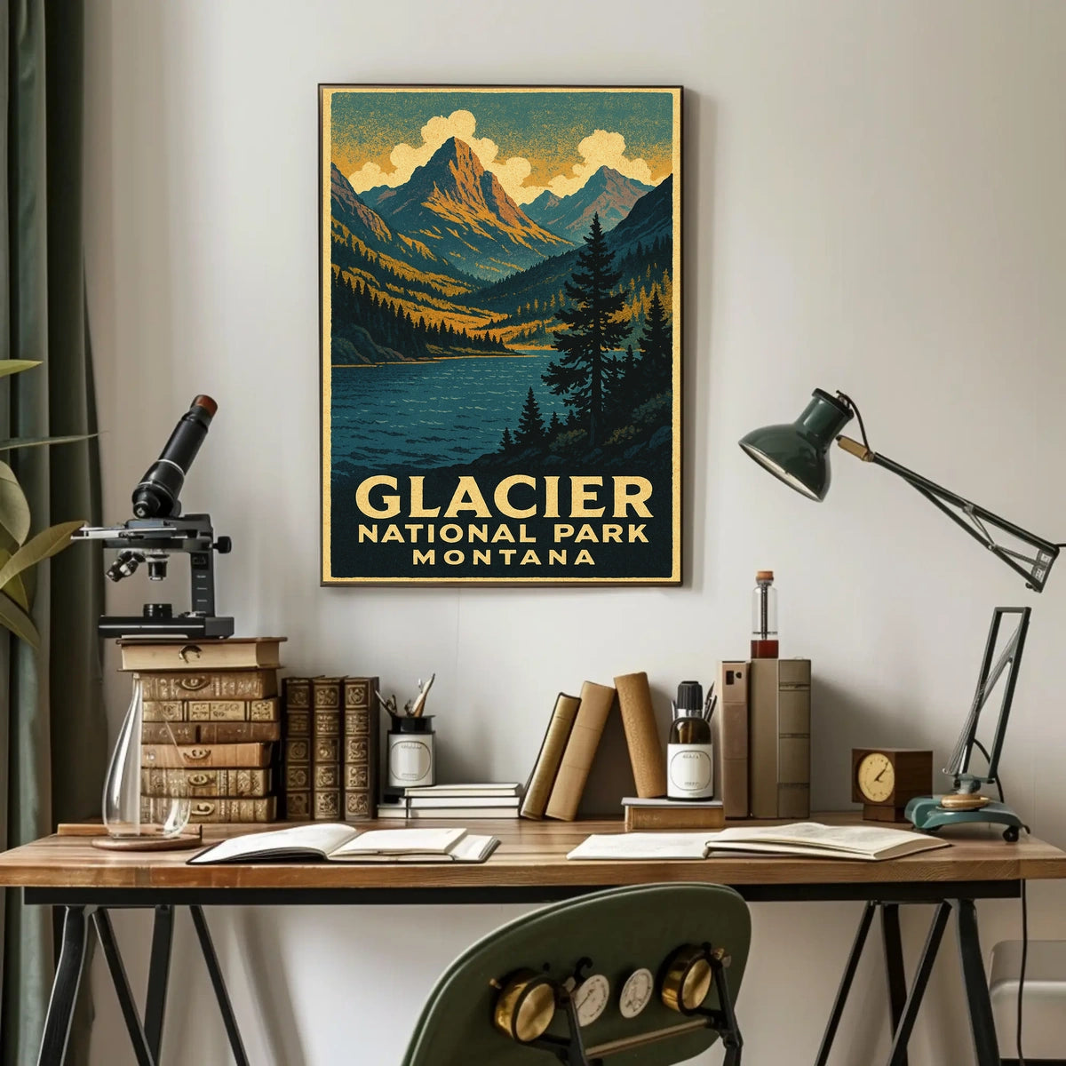 Glacier National Park Montana Poster