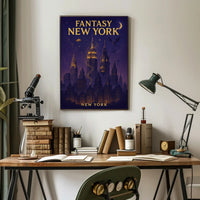 Fantasy New York Poster PosterGoat