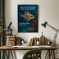 Discover The Charm Of The Cardinalfish Poster