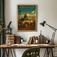 Jerusalem Where History Echoes Poster