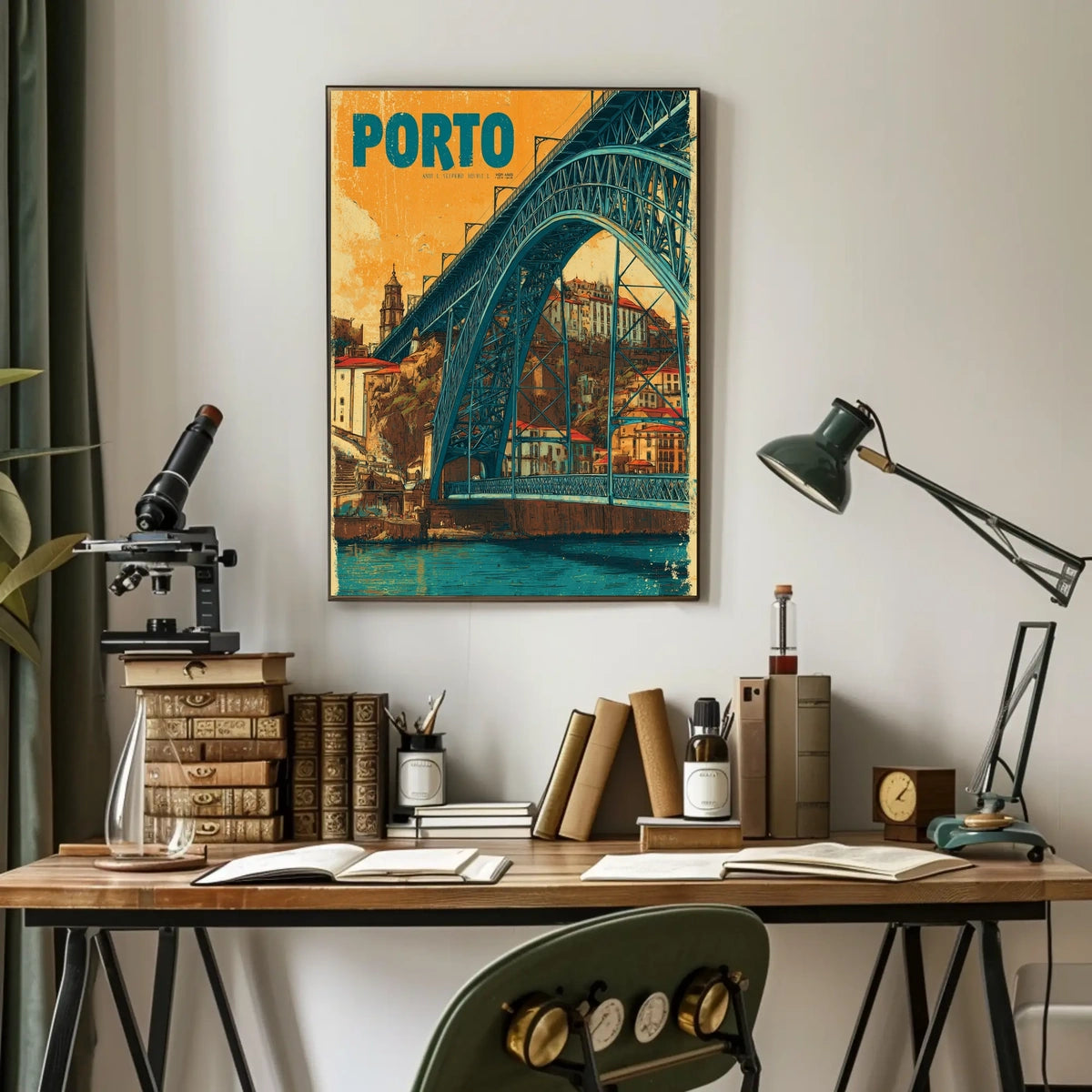 Porto Architectural Marvel Poster