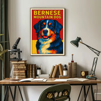 Bernese Mountain Dog Poster