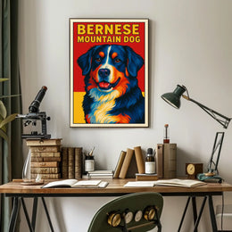 Bernese Mountain Dog Poster