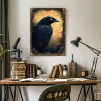 The Enigmatic Raven Poster