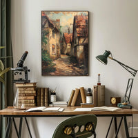 Abstract Cosmic Dreamscape Art Poster