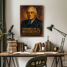 Franklin D. Roosevelt Poster