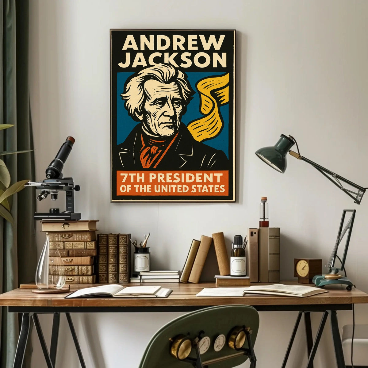Andrew Jackson 7th President Poster