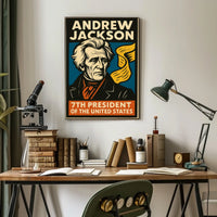 Andrew Jackson 7th President Poster