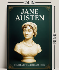 Jane Austen Celebrating a Literary Icon Poster PosterGoat