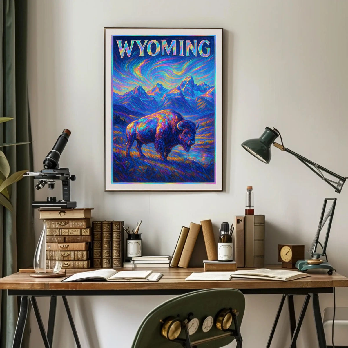 Wyoming Wilderness Poster