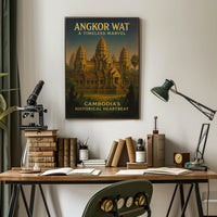 Angkor Wat A Timeless Marvel Poster