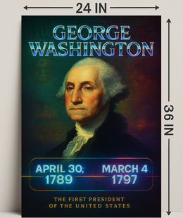 George Washington 1st President Poster PosterGoat