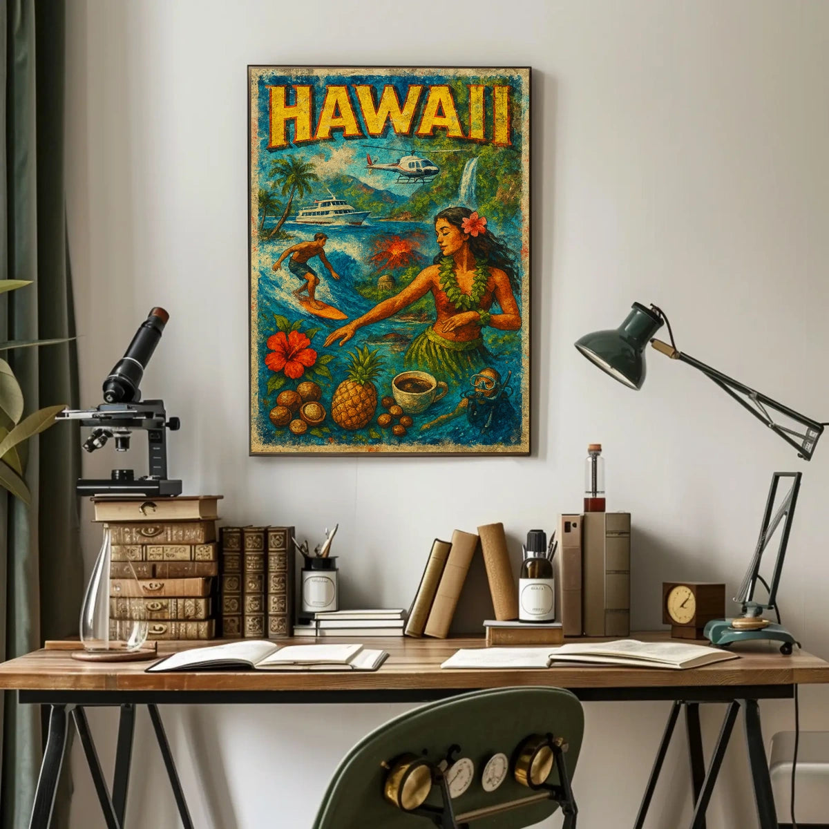 Hawaii Adventure Poster