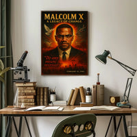Malcolm X A Legacy of Change Poster