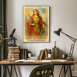 Saint Catherine of Alexandria Poster