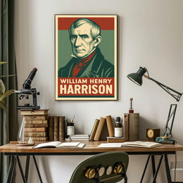 William Henry Harrison Photography Realism Collector Poster