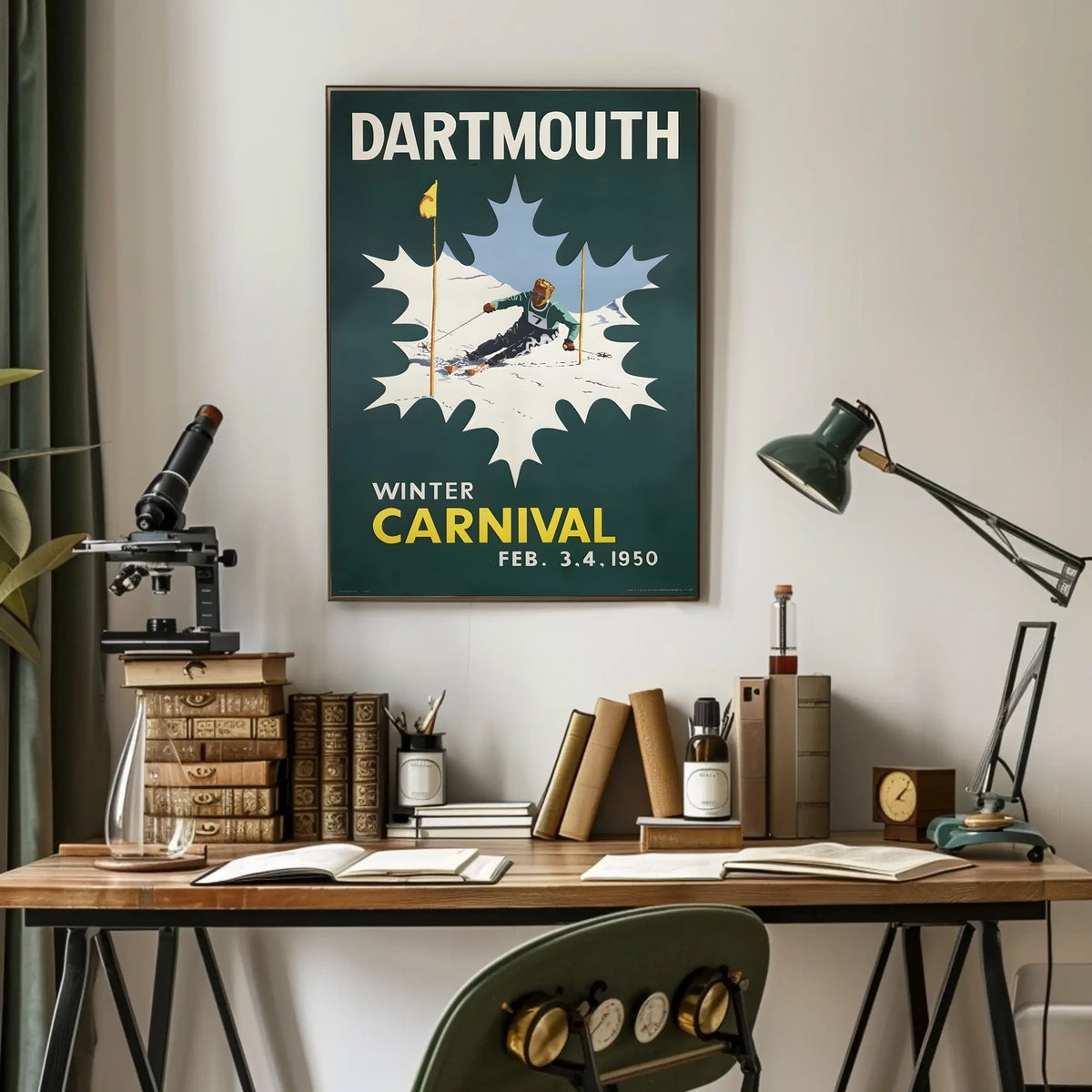 Dartmouth Winter Carnival 1950 Poster