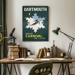 Dartmouth Winter Carnival 1950 Poster