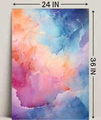 Abstract Color Symphony Abstract Poster PosterGoat