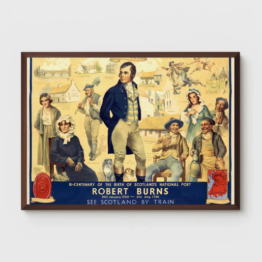 Robert Burns Bicentennial Poster
