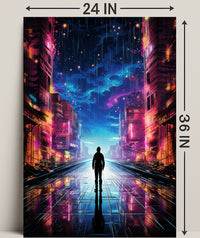 Neon City Dreams Poster