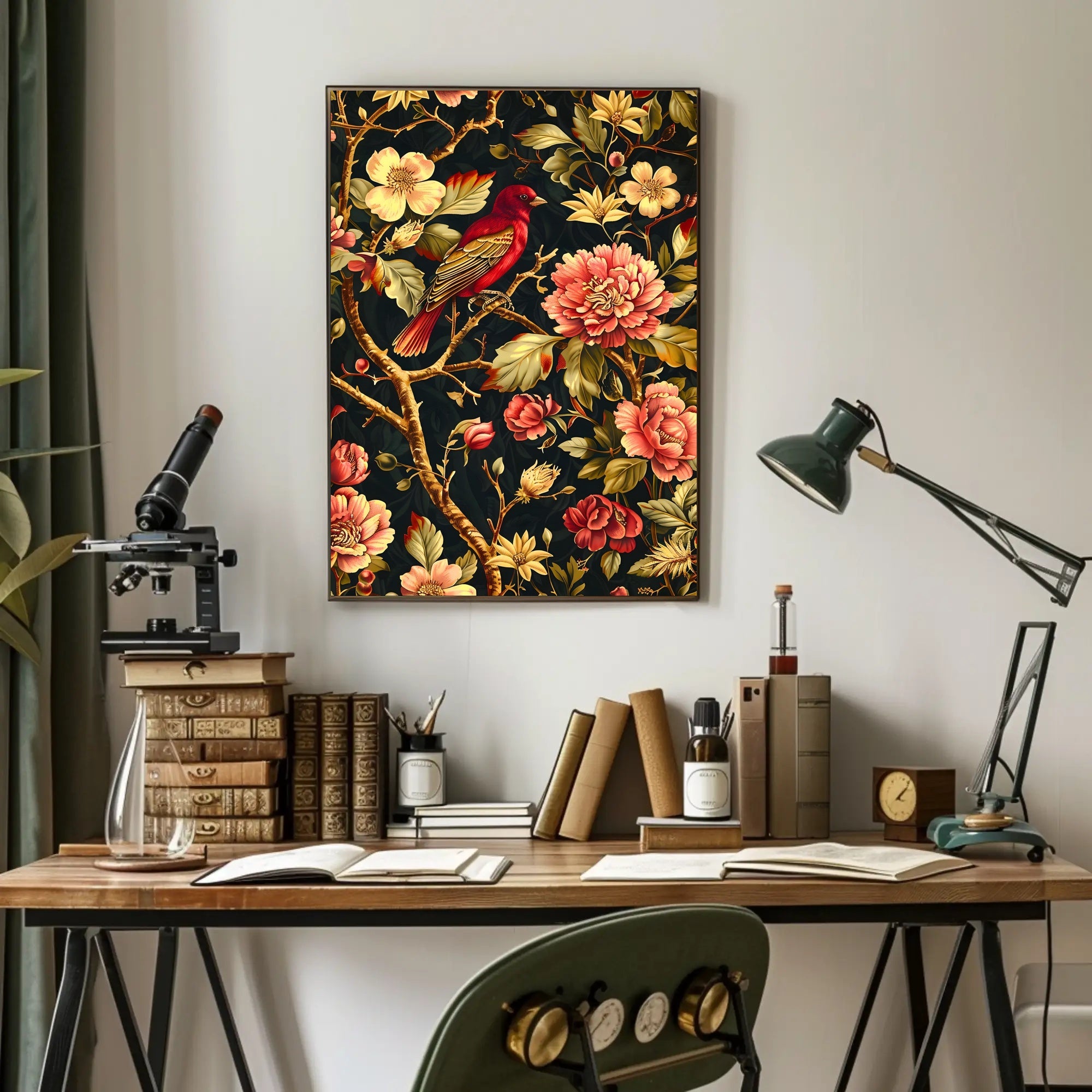 Enchanted Garden Wall Art Print Decor