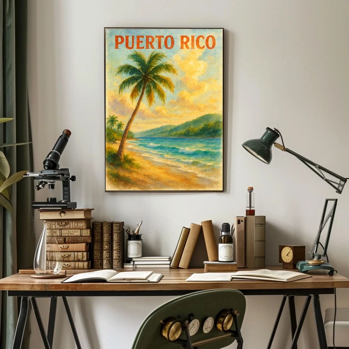Puerto Rico Paradise Poster