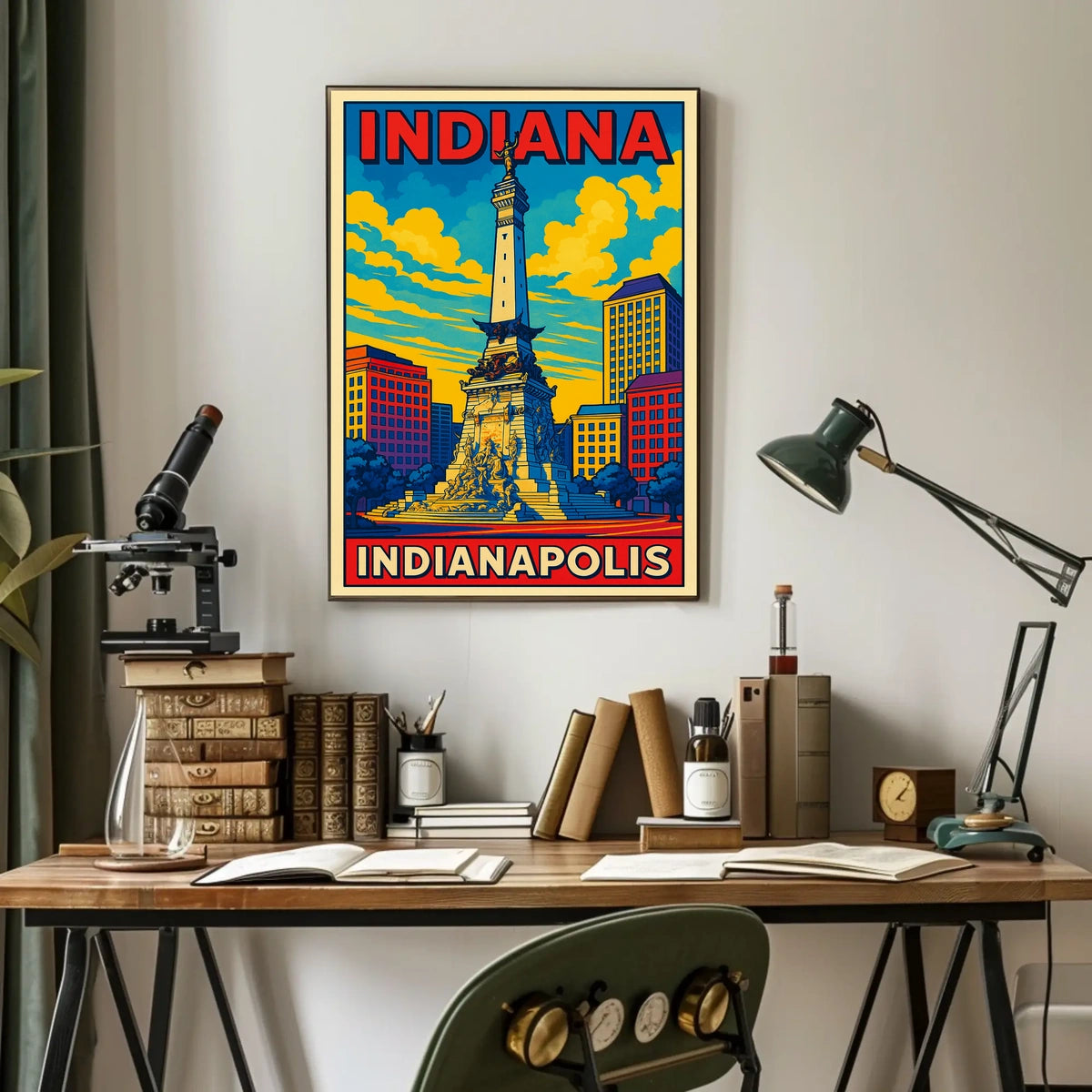 Indianapolis Monument Poster