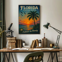Florida Sunshine Awaits Poster