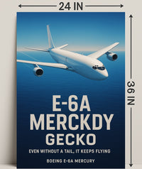E-6A Mercury - Aviation Marvel Poster PosterGoat