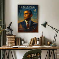 Barack Obama Presidency Achievements 2009-2017 Poster