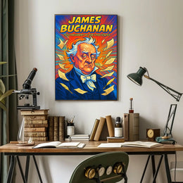 James Buchanan 15th President Poster