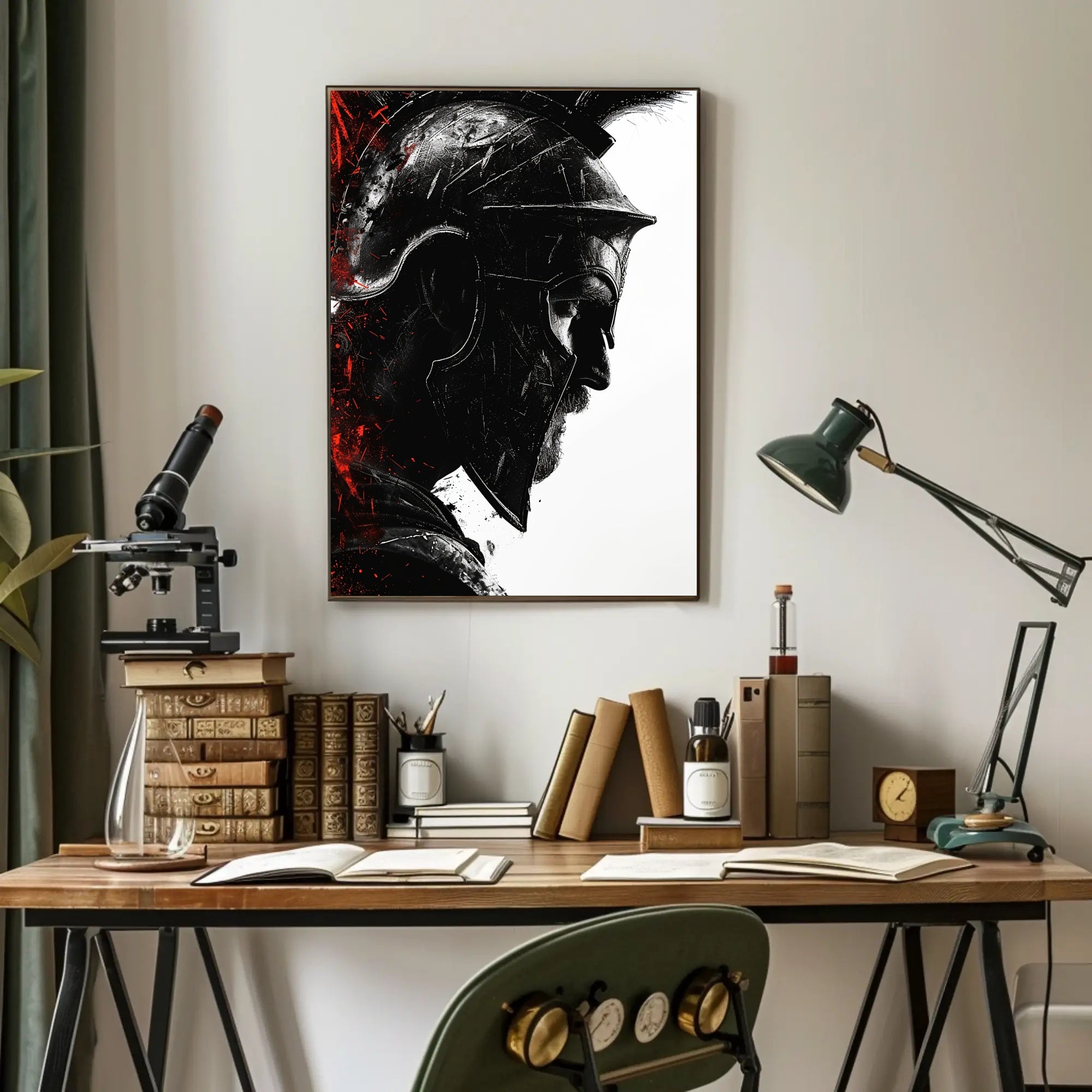 Warrior's Resolve Poster PosterGoat