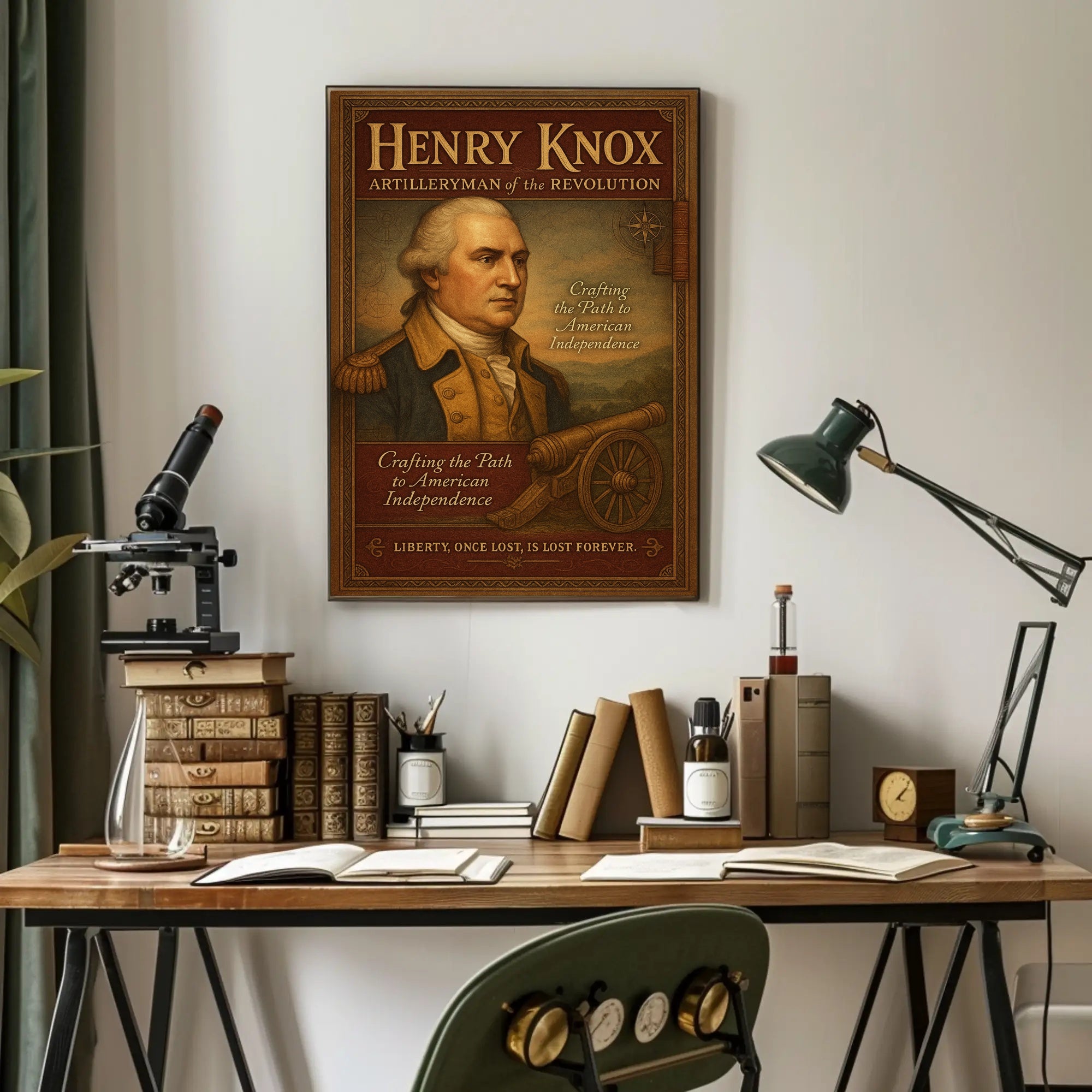 Henry Knox Artilleryman Of The Poster