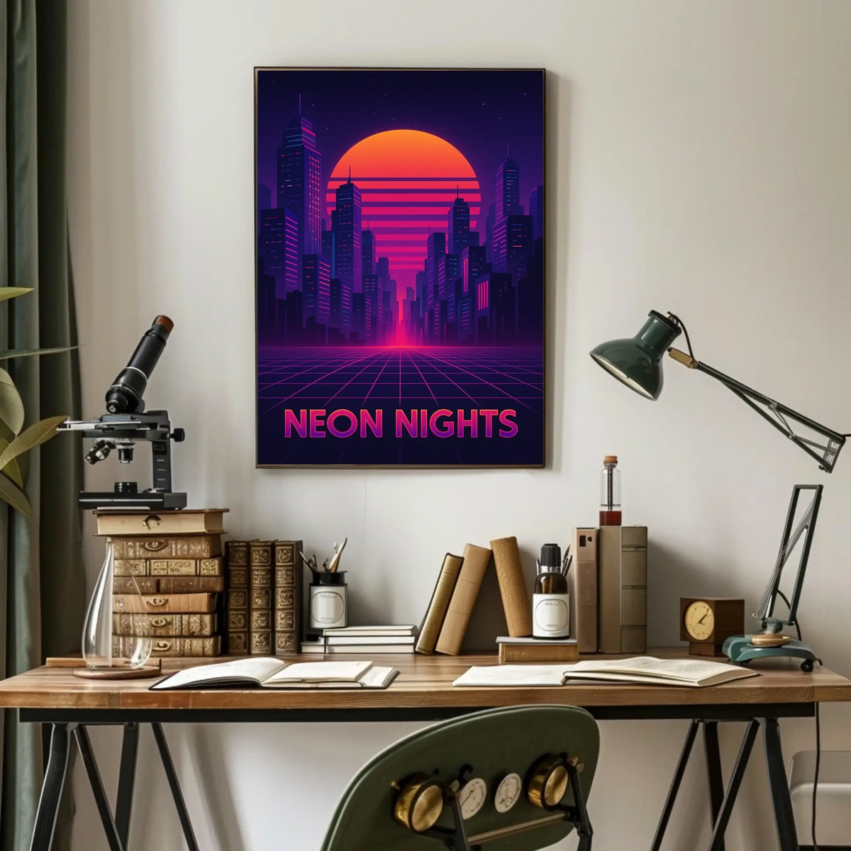 Neon Nights Poster