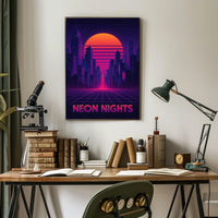 Neon Nights Poster