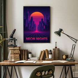 Neon Nights Poster