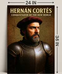 Hernán Cortés Conquistador of the New World Poster PosterGoat
