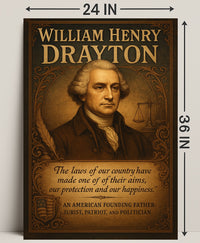 William Henry Drayton American Founding Father Poster PosterGoat